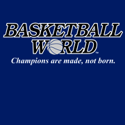 BASKETBALL WORLD T-Shirt Navy